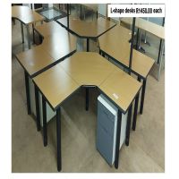 D15 - 4 x Way Cluster desks with pedestals  R5800.00